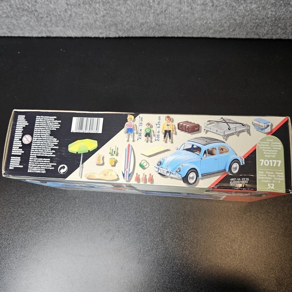 NEW Playmobil The Movie Volkswagen Beetle Blue‎ VW Bug 52 Piece #70177
